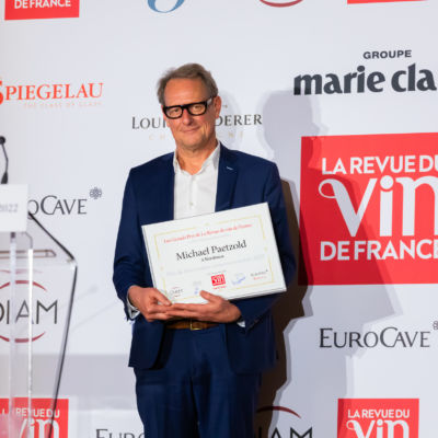Michael Paetzold, lauréat du prix de l’innovation environnementale par la Revue du Vin de France